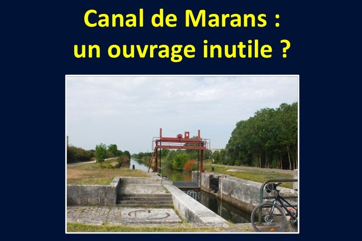 Conférence: samedi 10 octobre à Marans